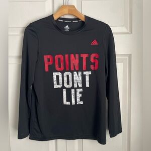 Adidas Black Crew Neck Tee